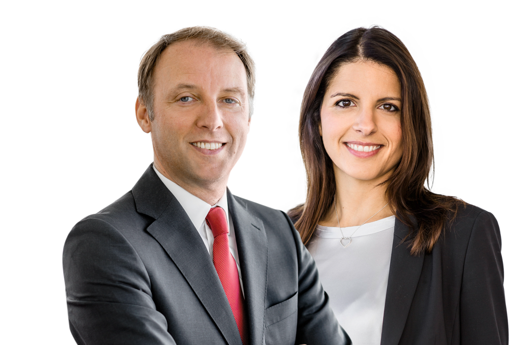 Headerbild Klaus Ripper, Portfolio Manager Fixed Income Credit und Stamatia Hagenstein Portfolio Manager Fixed Income Credit person-image